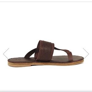 Toms for Women: Isabela Mahogany Leather sandals size 10